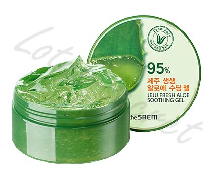 Гель с алоэ универсальный увлажняющий The Saem Jeju Fresh Aloe Soothing Gel 95%