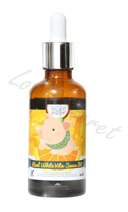 Осветляющая и омолаживающая сыворотка с витамином С 30% Elizavecca Milky Piggy Real White Vita-Sauce 30%