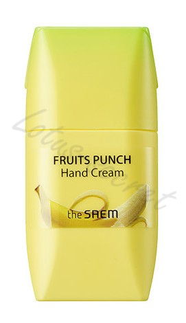 Крем для рук "Банановый пунш" The Saem Fruits Punch Banana Hand Cream