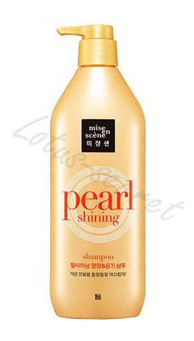 Шампунь Mise en scene "Pearl Shining" Nutri & Gloss питательный для блеска волос, 530 мл