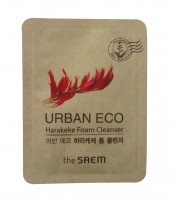 Пробник "Пенка для умывания увлажняющая" The Saem Urban Eco Harakeke Foam Cleanser Sample