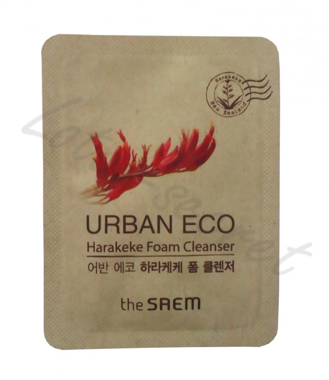 Пробник "Пенка для умывания увлажняющая" The Saem Urban Eco Harakeke Foam Cleanser Sample