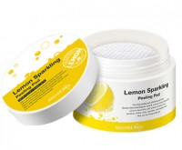 Ватные диски для пилинга с экстрактом лимона Secret Key Lemon Sparkling Peeling Pad