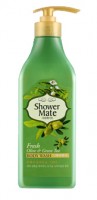 Гель для душа KeraSys Shower Mate (Шауэр Мэйт) "Оливки и зеленый чай"