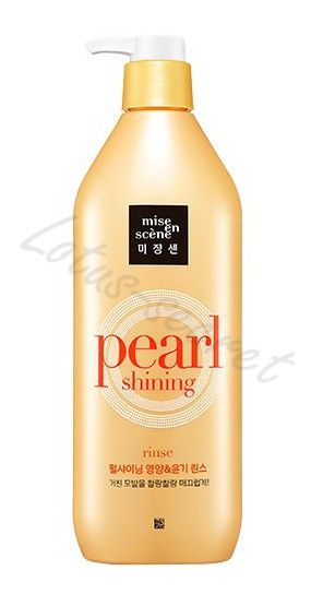 Кондиционер Mise en scene "Pearl Shining" Nutri & Gloss питательный для блеска волос, 530 мл