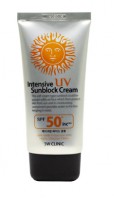 Солнцезащитный крем интенсивный 3W Clinic Intensive UV Sun Block Cream SPF 50+ PA+++