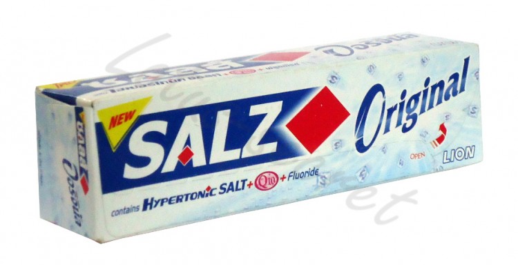 Зубная паста Salz Original для слабых десен с коэнзимом Q10 Lion