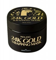 Маска для лица с 24 каратным золотом Esthetic House Piolang 24k Gold Wrapping Mask