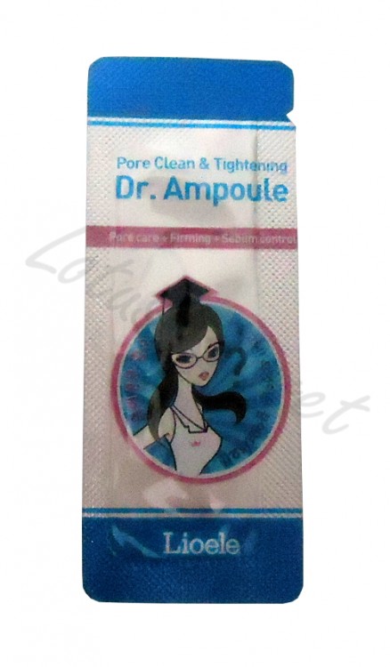 Пробник "Сыворотка для очищения и сужения пор" Lioele Pore Clean & Tightening Dr.Ampoule Pore Control Sample