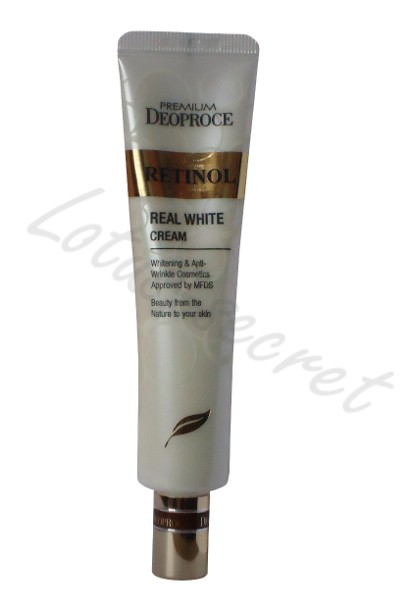 Крем с ретинолом для век и носогубных складок Deoproce Premium Retinol Real White Cream