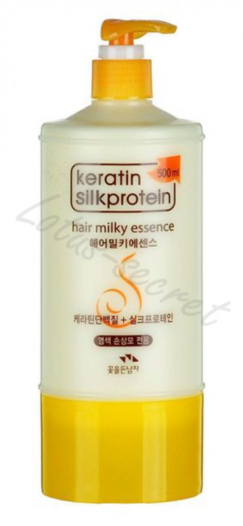 Молочный бальзам для окрашенных и поврежденных волос Keratin Somang, 500 мл 