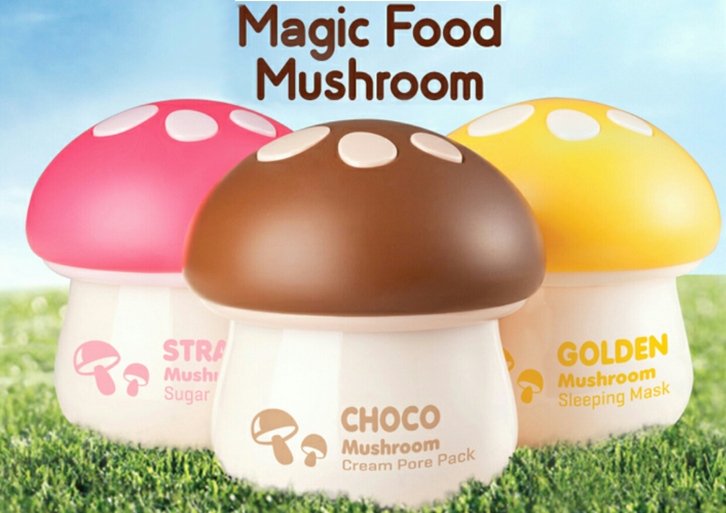 Очаровательная грибная коллекция Magic Food Mushroom от Tony Moly!